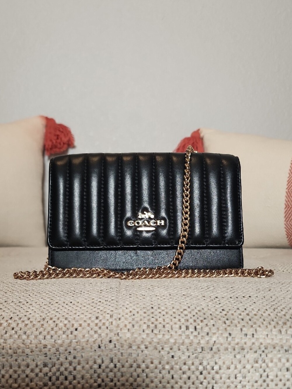 Coach Klare Crossbody with Linear Quilting - Napa Leather - Picture 7 of 13
